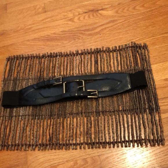 WCM LEATHER MULTI BUCKLE BLACk BELT - Picture 11 of 15